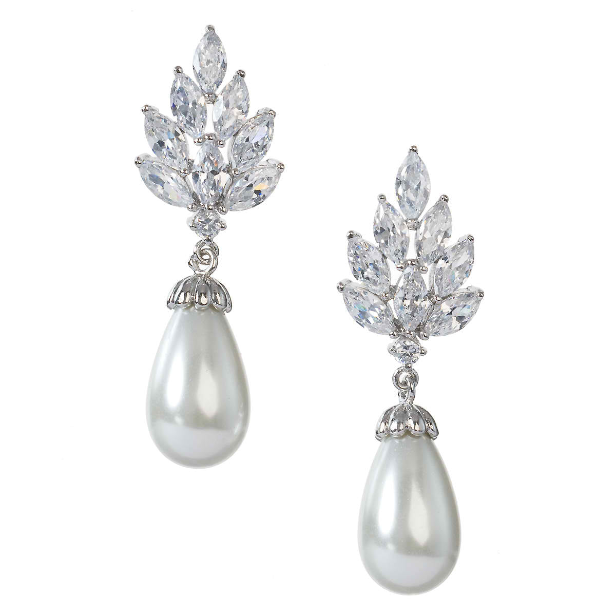 Miss Clemmie FOLIES Modern Statement Bridal Earrings